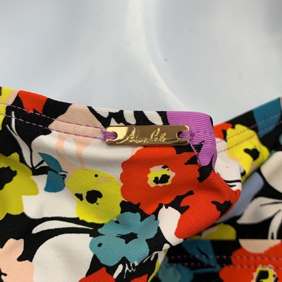 Anne Cole Signature Women Plus Size High-Neck One-Piece Swimsuit Size 18W - Picture 4 of 10